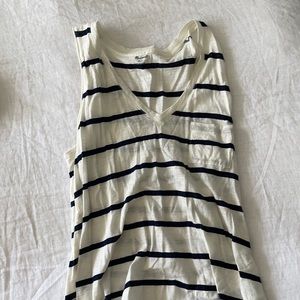 Madewell striped tank